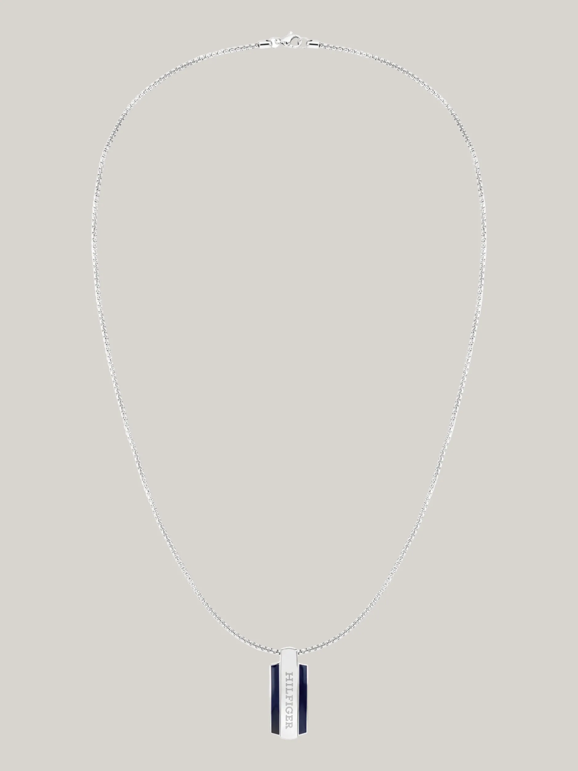 Biżuteria & Spinki Do Mankietów*Tommy Hilfiger Naszyjnik Ze Stali Nierdzewnej Z Zawieszką SILVER