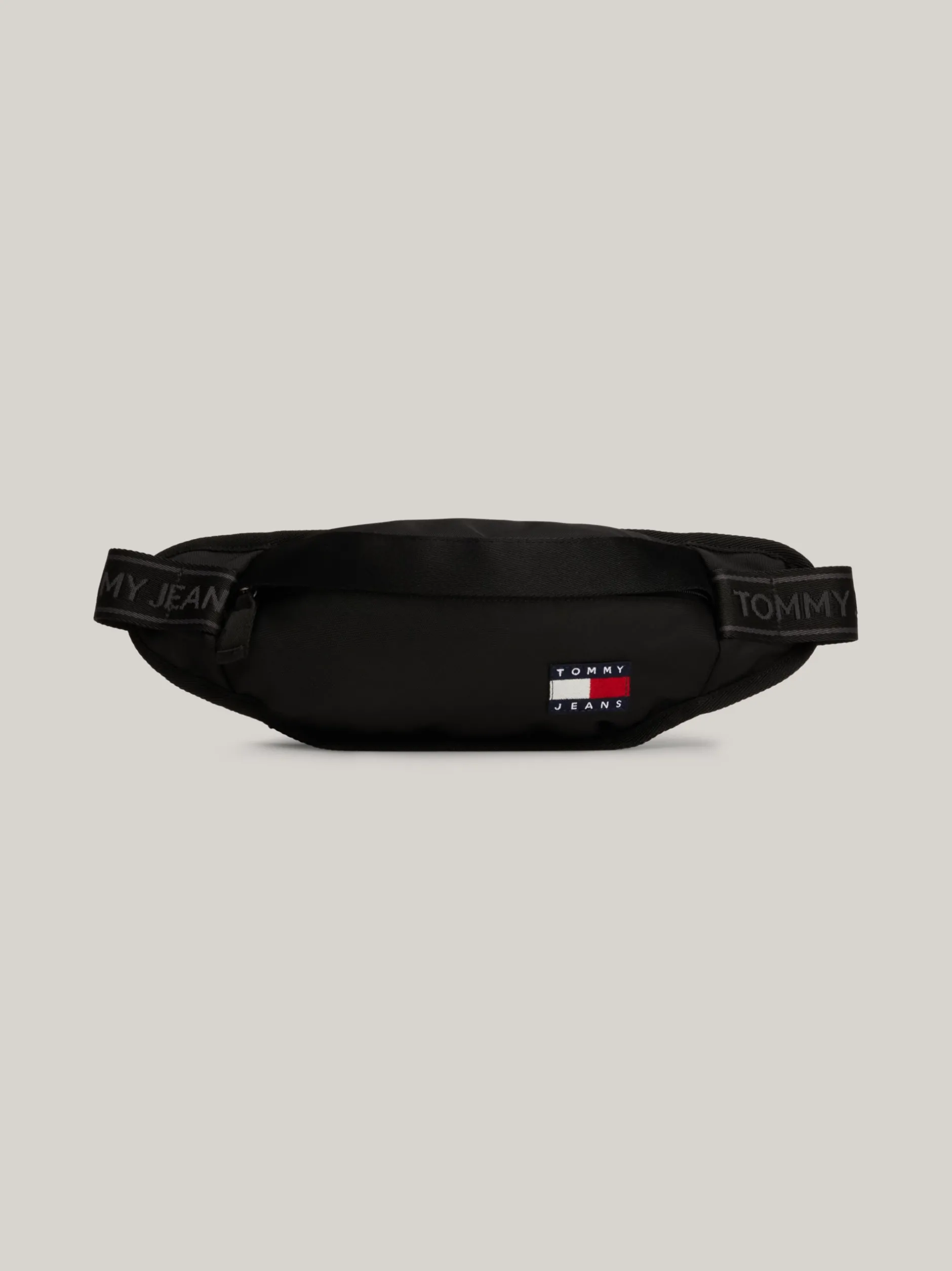 Torebki Na Pasku*Tommy Hilfiger Nerka Essential Z Motywem Powtórzonego Logo BLACK