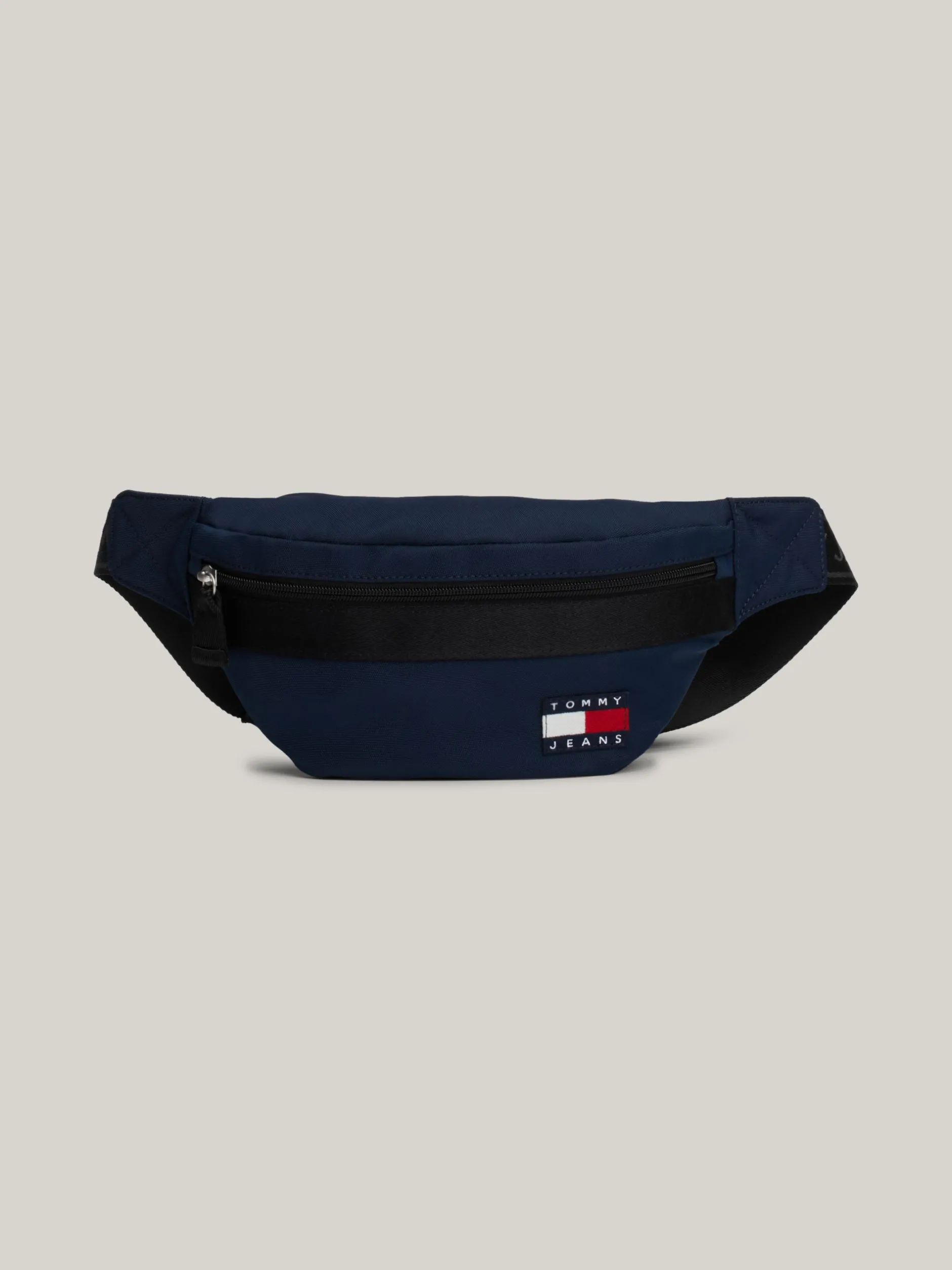Torebki Na Pasku*Tommy Hilfiger Nerka Essential Z Powtórzonym Logo Na Pasku DARK NIGHT NAVY