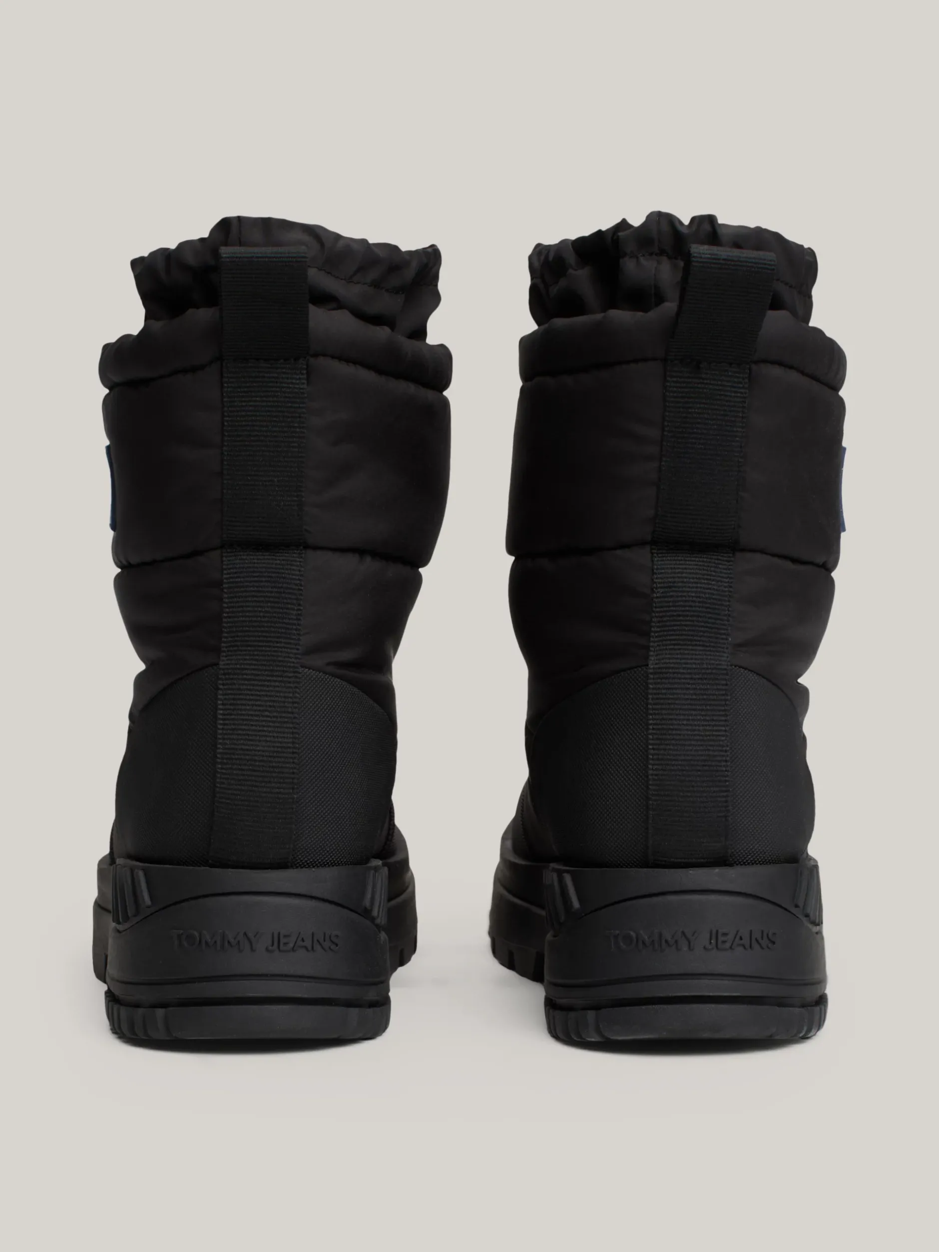 Buty*Tommy Hilfiger Śniegowce Na Grubej Podeszwie Z Logo BLACK