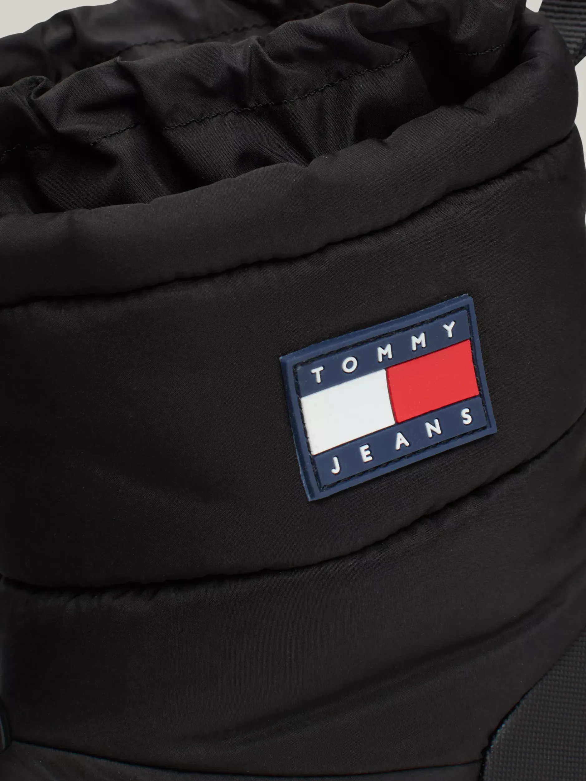 Buty*Tommy Hilfiger Śniegowce Na Grubej Podeszwie Z Logo BLACK