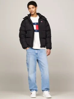 Kurtki & Płaszcze*Tommy Hilfiger Nieprzemakalna Kurtka Alaska BLACK