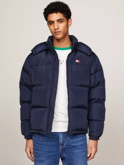 Kurtki & Płaszcze*Tommy Hilfiger Nieprzemakalna Kurtka Alaska DARK NIGHT NAVY