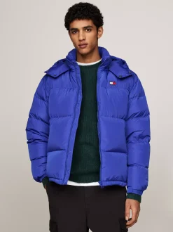 Kurtki & Płaszcze*Tommy Hilfiger Nieprzemakalna Kurtka Alaska BRIGHT BLUE