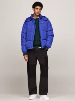 Kurtki & Płaszcze*Tommy Hilfiger Nieprzemakalna Kurtka Alaska BRIGHT BLUE
