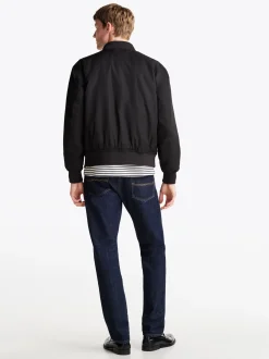 Kurtki & Płaszcze|Bomberki*Tommy Hilfiger Nieprzemakalna Kurtka Bomber Z Termoizolacją BLACK