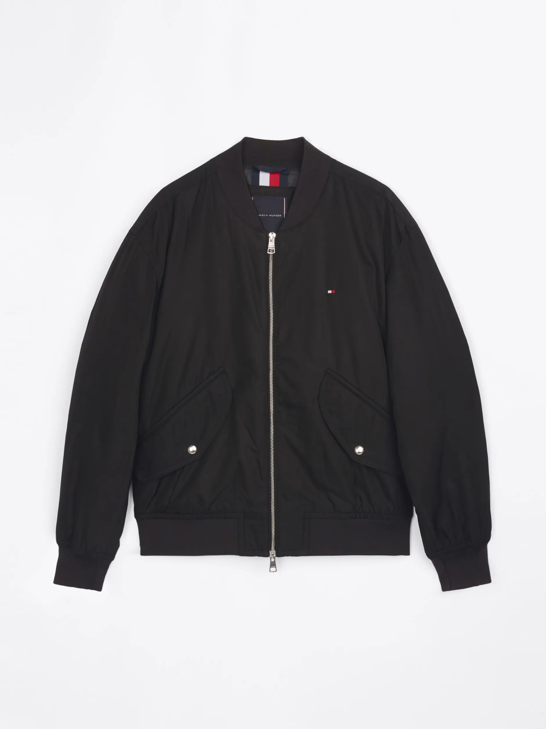 Kurtki & Płaszcze|Bomberki*Tommy Hilfiger Nieprzemakalna Kurtka Bomber Z Termoizolacją BLACK