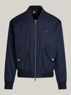 Kurtki & Płaszcze|Bomberki*Tommy Hilfiger Nieprzemakalna Kurtka Bomber Z Termoizolacją DESERT SKY
