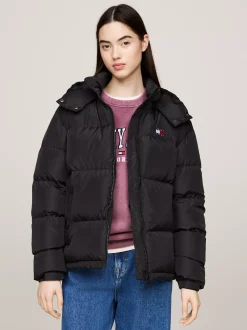 Kurtki & Płaszcze*Tommy Hilfiger Nieprzemakalna Kurtka Puchowa Alaska BLACK