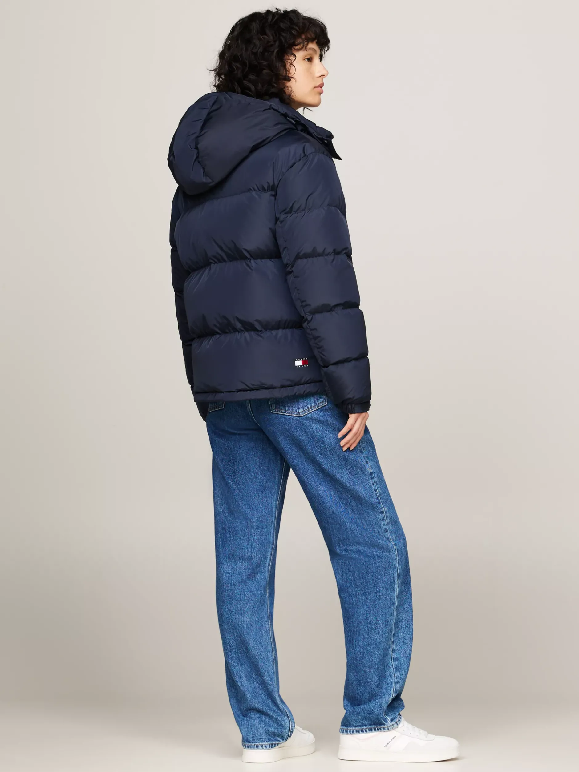 Kurtki & Płaszcze*Tommy Hilfiger Nieprzemakalna Kurtka Puchowa Alaska DARK NIGHT NAVY