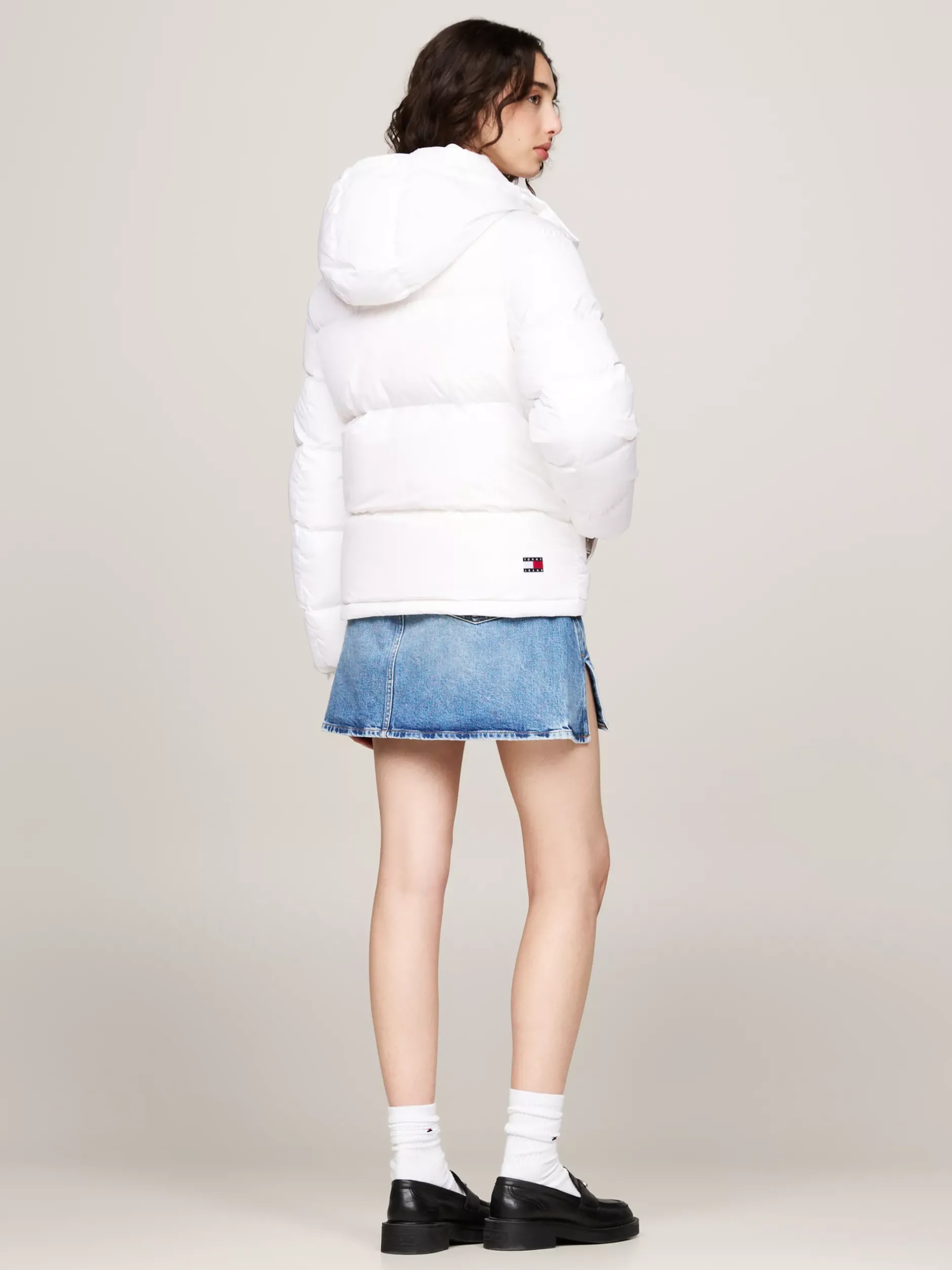 Kurtki & Płaszcze*Tommy Hilfiger Nieprzemakalna Kurtka Puchowa Alaska WHITE