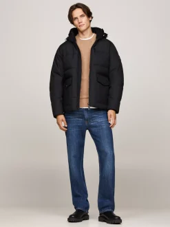 Kurtki & Płaszcze*Tommy Hilfiger Nieprzemakalna Kurtka Rockie Z Ociepleniem BLACK