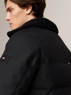Kurtki & Płaszcze*Tommy Hilfiger Nieprzemakalna Kurtka Rockie Z Ociepleniem BLACK