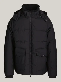 Kurtki & Płaszcze*Tommy Hilfiger Nieprzemakalna Kurtka Rockie Z Ociepleniem BLACK