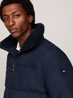 Kurtki & Płaszcze*Tommy Hilfiger Nieprzemakalna Kurtka Rockie Z Ociepleniem DESERT SKY