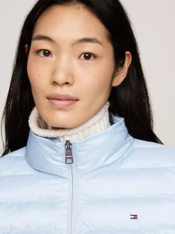 Kurtki & Płaszcze*Tommy Hilfiger Nieprzemakalna Ocieplana Kurtka BREEZY BLUE