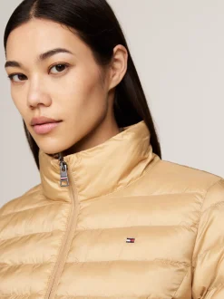 Kurtki & Płaszcze*Tommy Hilfiger Nieprzemakalna Ocieplana Kurtka CLASSIC KHAKI
