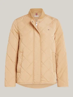 Kurtki & Płaszcze*Tommy Hilfiger Nieprzemakalna Ocieplana Kurtka Bomber CLASSIC KHAKI