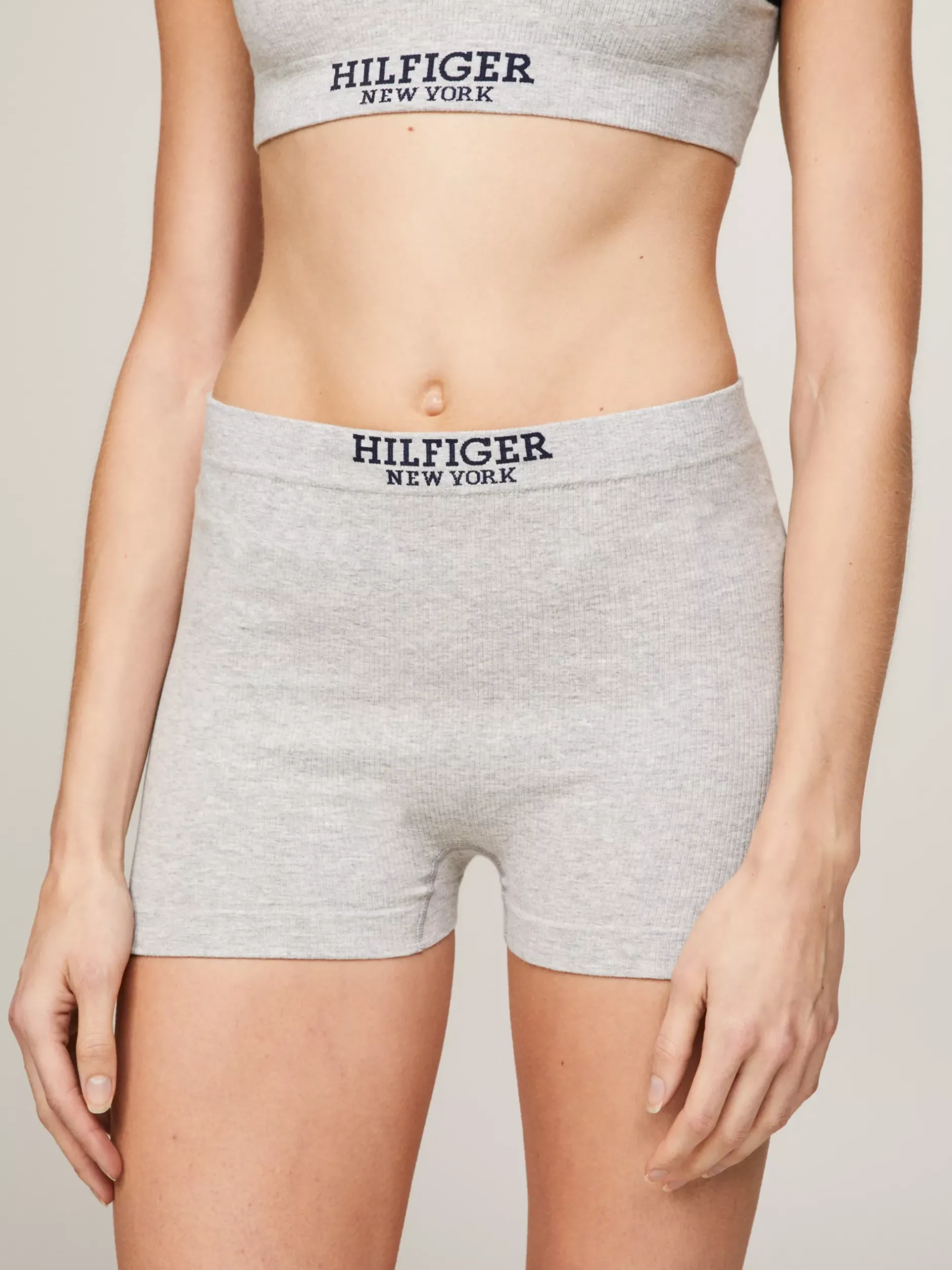 Figi|Bielizna*Tommy Hilfiger Obcisłe Bokserki Hilfiger Monotype LIGHT GREY HEATHER