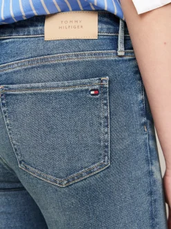 Jeansy*Tommy Hilfiger Obcisłe Jeansy Como Ze średnim Stanem ANNE