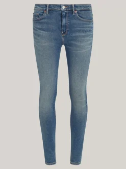 Jeansy*Tommy Hilfiger Obcisłe Jeansy Como Ze średnim Stanem ANNE