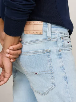 Jeansy*Tommy Hilfiger Obcisłe Jeansy Simon Z Efektem Wyblaknięcia DENIM LIGHT