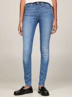 Jeansy*Tommy Hilfiger Obcisłe Jeansy Ze średnim Stanem TH Flex Como IZZY