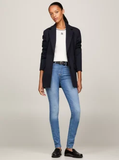 Jeansy*Tommy Hilfiger Obcisłe Jeansy Ze średnim Stanem TH Flex Como IZZY