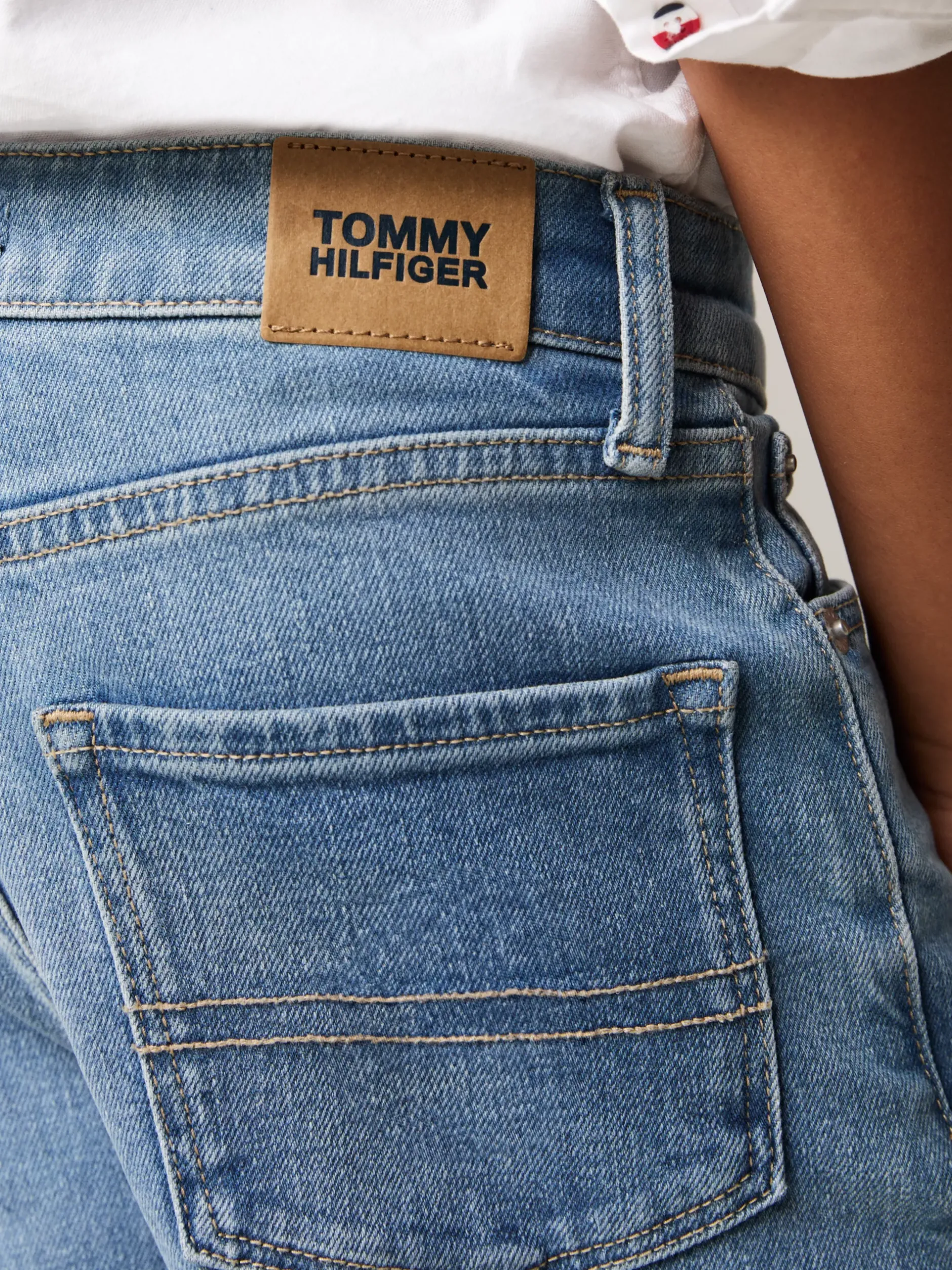 Jeansy*Tommy Hilfiger Obszerne Jeansy Z Efektem Wyblaknięcia LTUSED