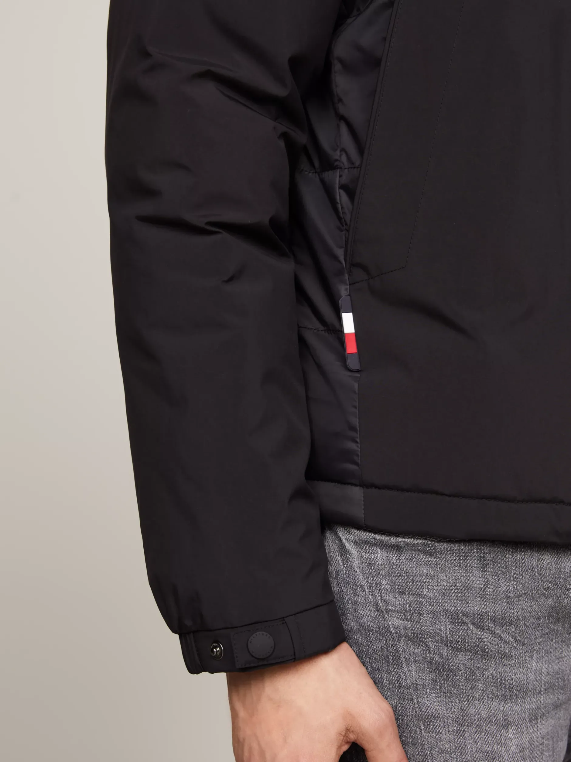 Kurtki & Płaszcze*Tommy Hilfiger Ocieplana Kurtka żeglarska TH Warm BLACK