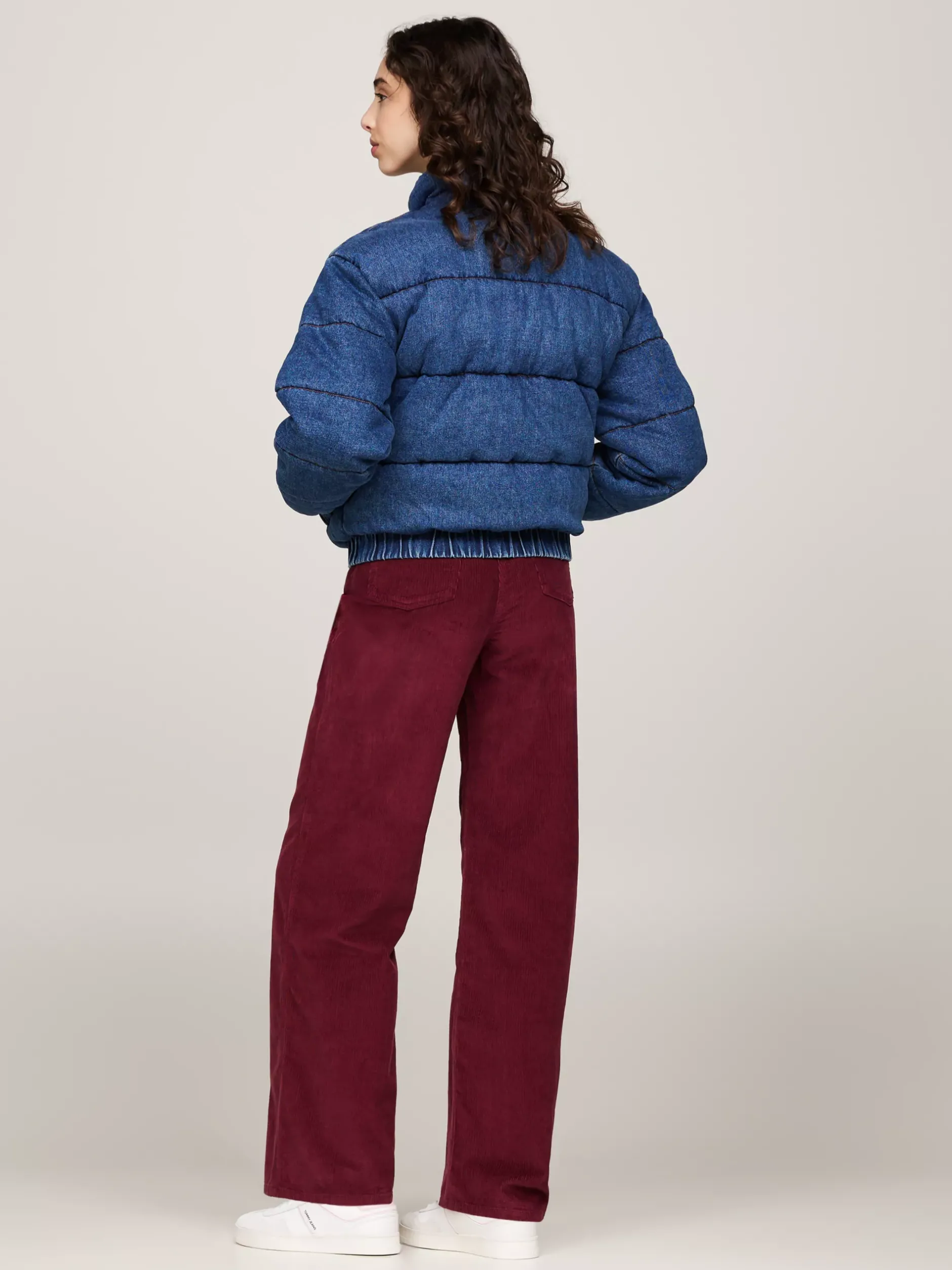 Kurtki & Płaszcze*Tommy Hilfiger Ocieplana Kurtka Jeansowa DENIM MEDIUM