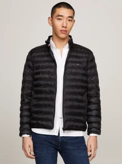 Kurtki & Płaszcze*Tommy Hilfiger Ocieplana Nieprzemakalna Kurtka BLACK