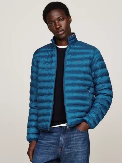 Kurtki & Płaszcze*Tommy Hilfiger Ocieplana Nieprzemakalna Kurtka DEEP INDIGO