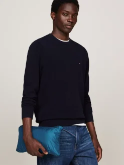 Kurtki & Płaszcze*Tommy Hilfiger Ocieplana Nieprzemakalna Kurtka DEEP INDIGO