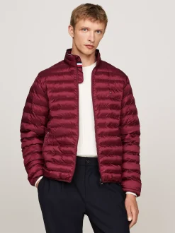 Kurtki & Płaszcze*Tommy Hilfiger Ocieplana Nieprzemakalna Kurtka DEEP ROUGE
