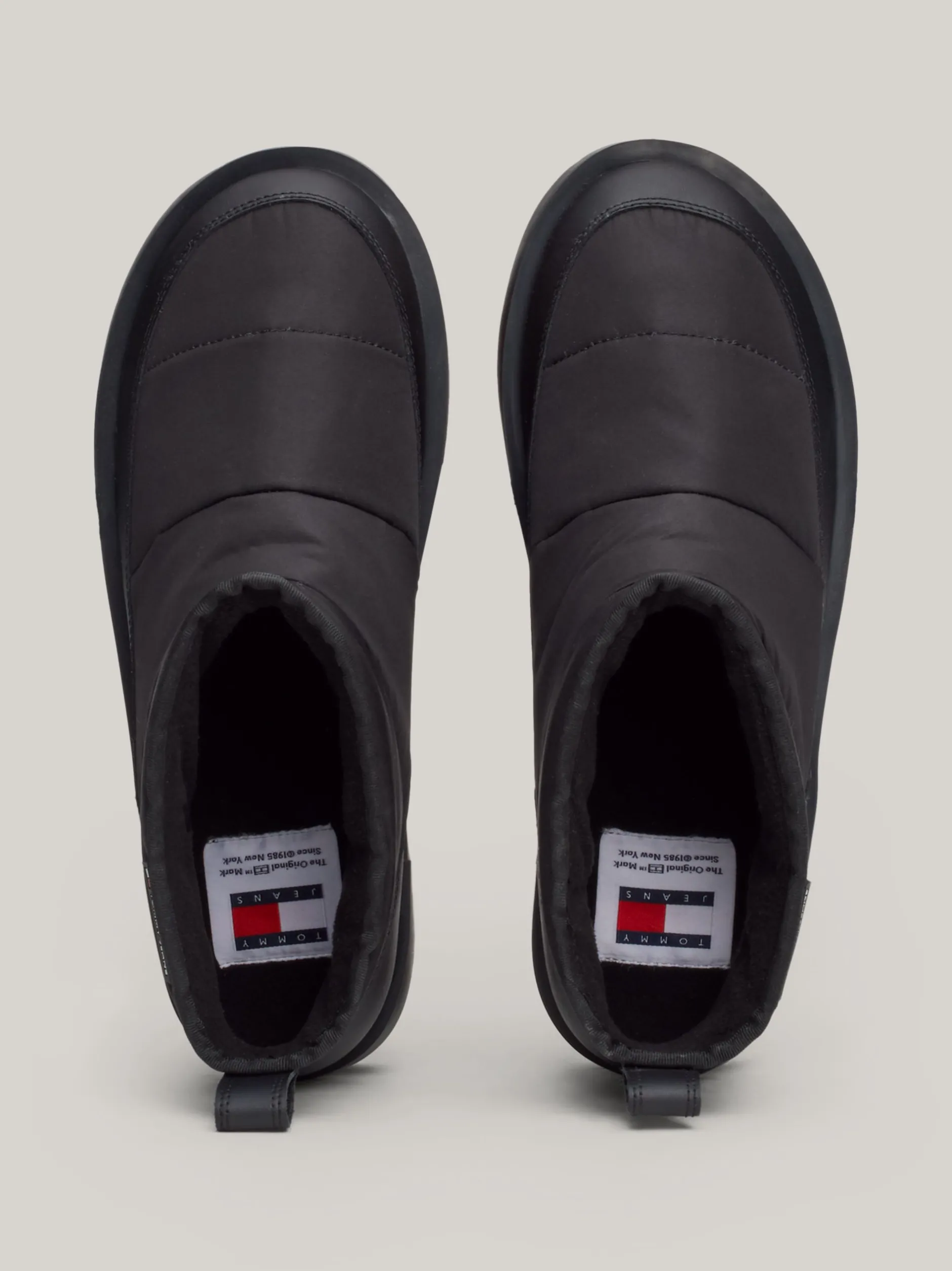 Botki Do Kostki|Botki*Tommy Hilfiger Ocieplane Buty Do Kostki Z Protektorem BLACK