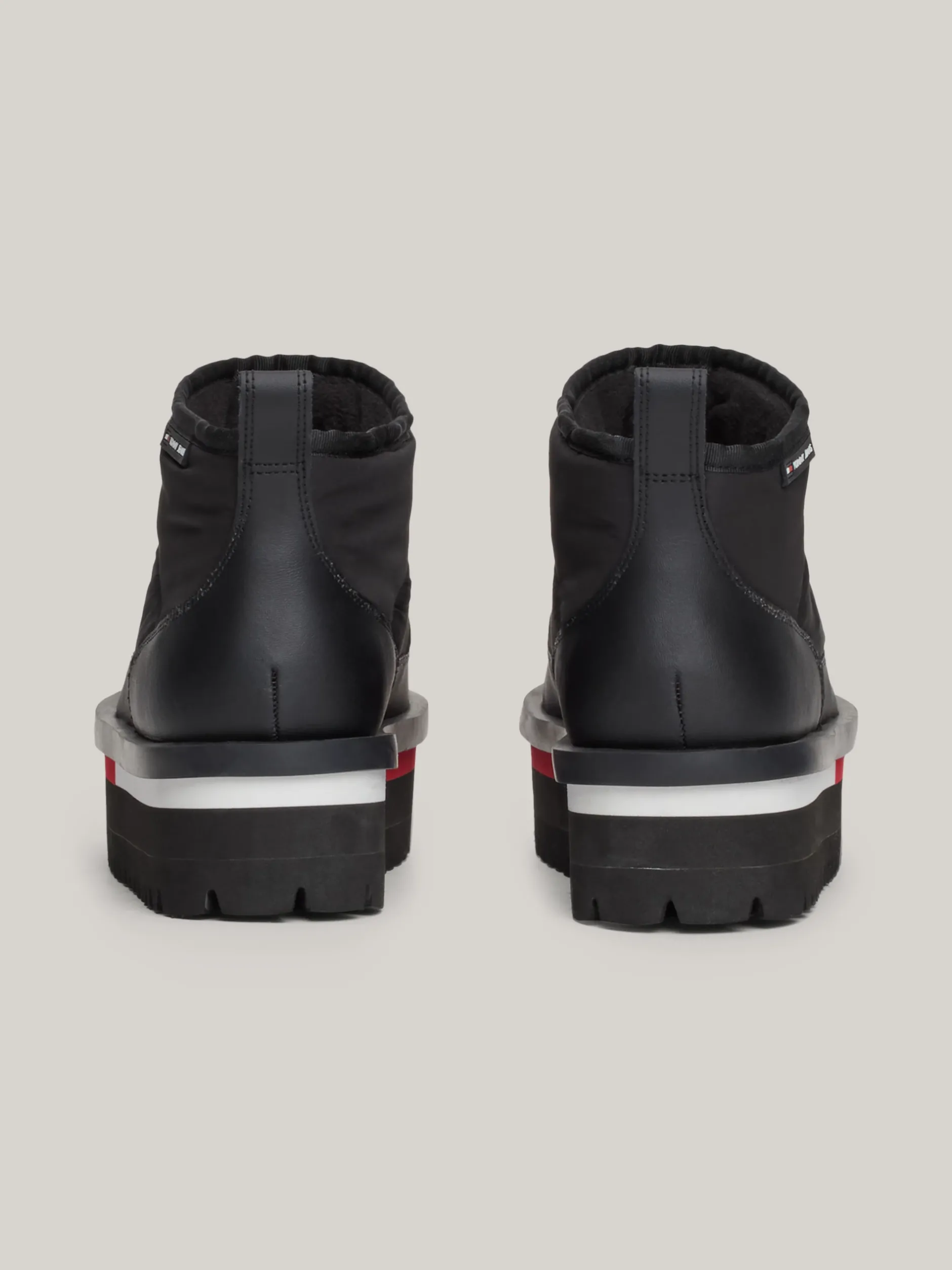 Botki Do Kostki|Botki*Tommy Hilfiger Ocieplane Buty Do Kostki Z Protektorem BLACK