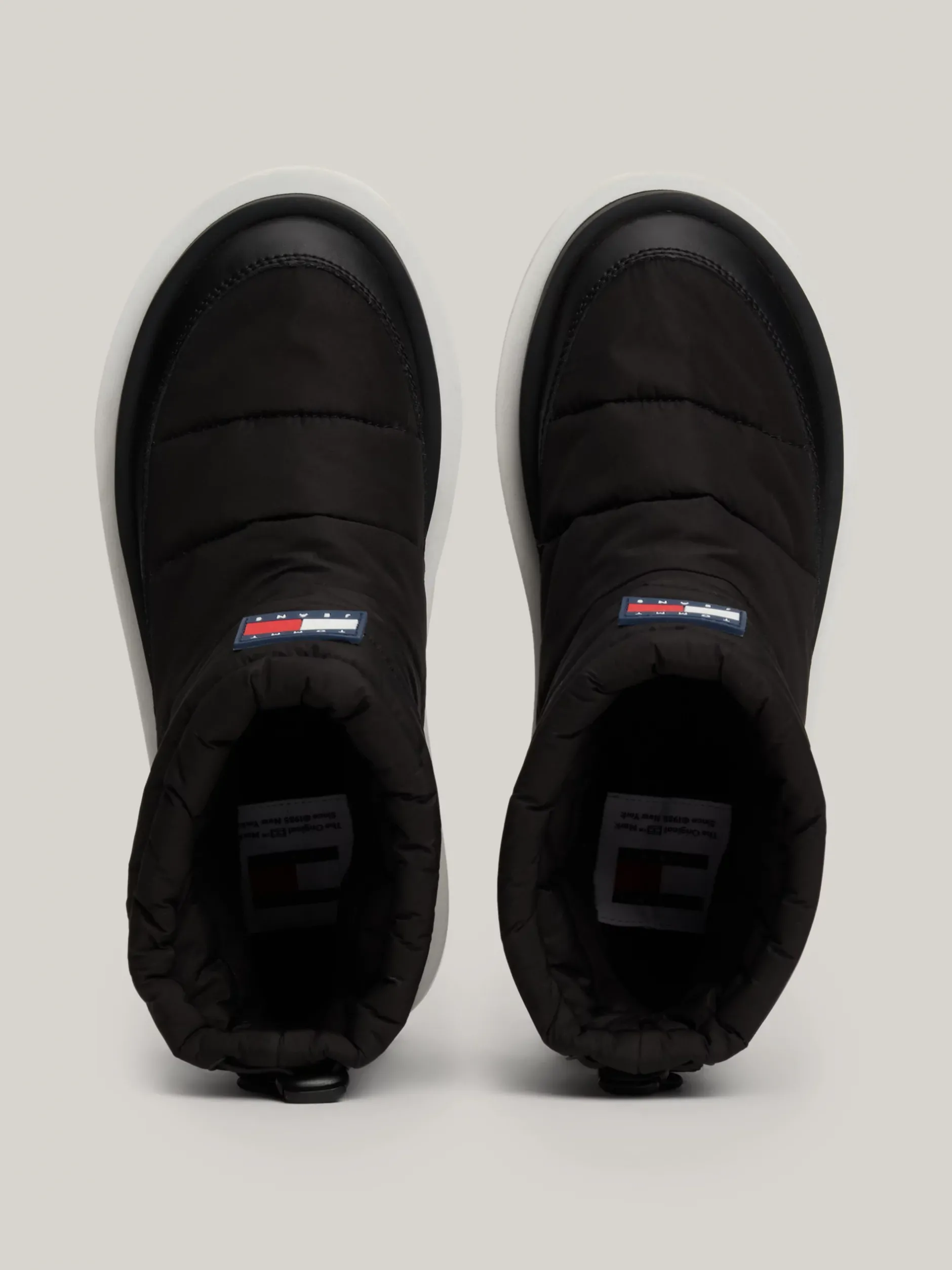 Botki Do Kostki|Botki*Tommy Hilfiger Ocieplane Buty Do Kostki Z Protektorem BLACK