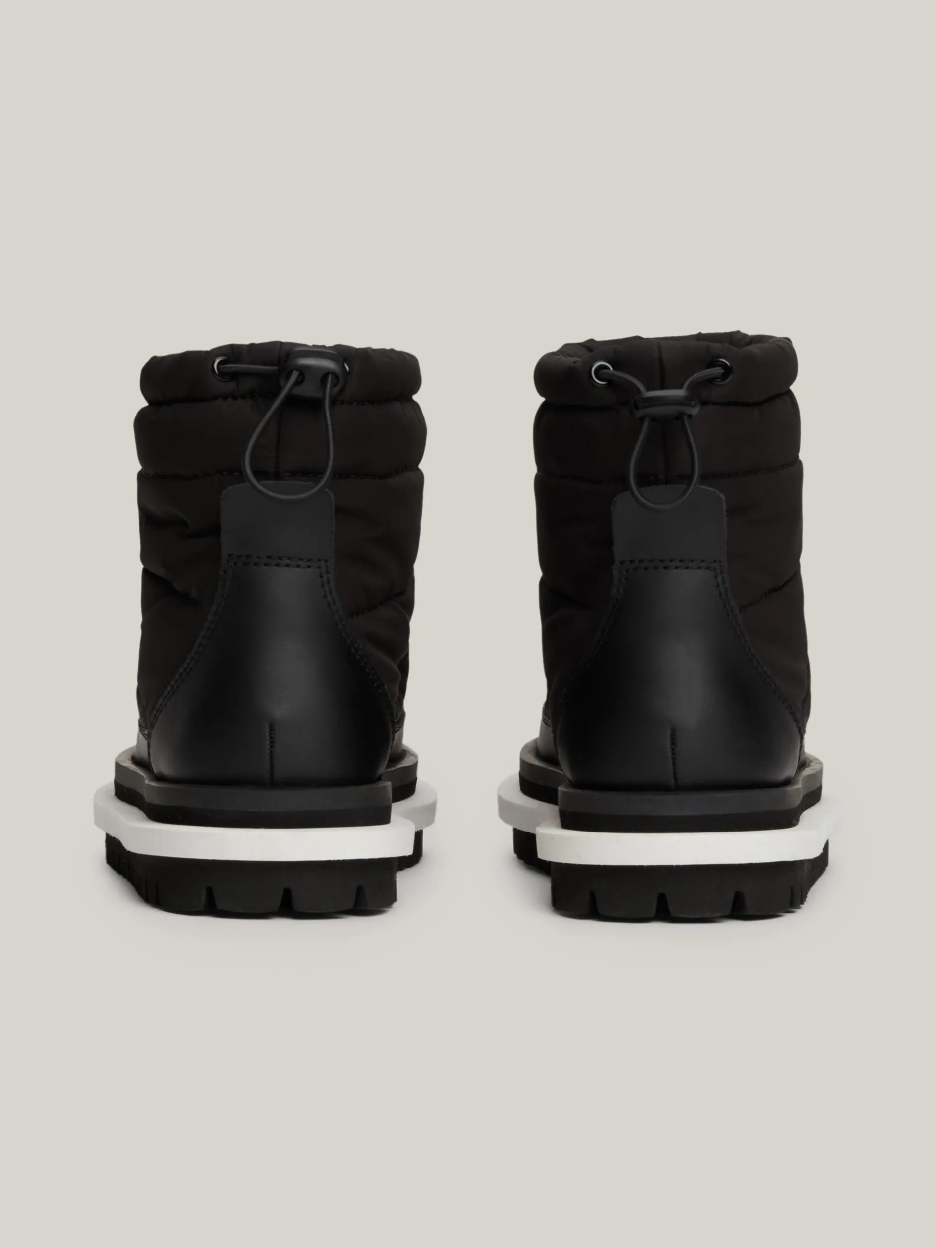 Botki Do Kostki|Botki*Tommy Hilfiger Ocieplane Buty Do Kostki Z Protektorem BLACK