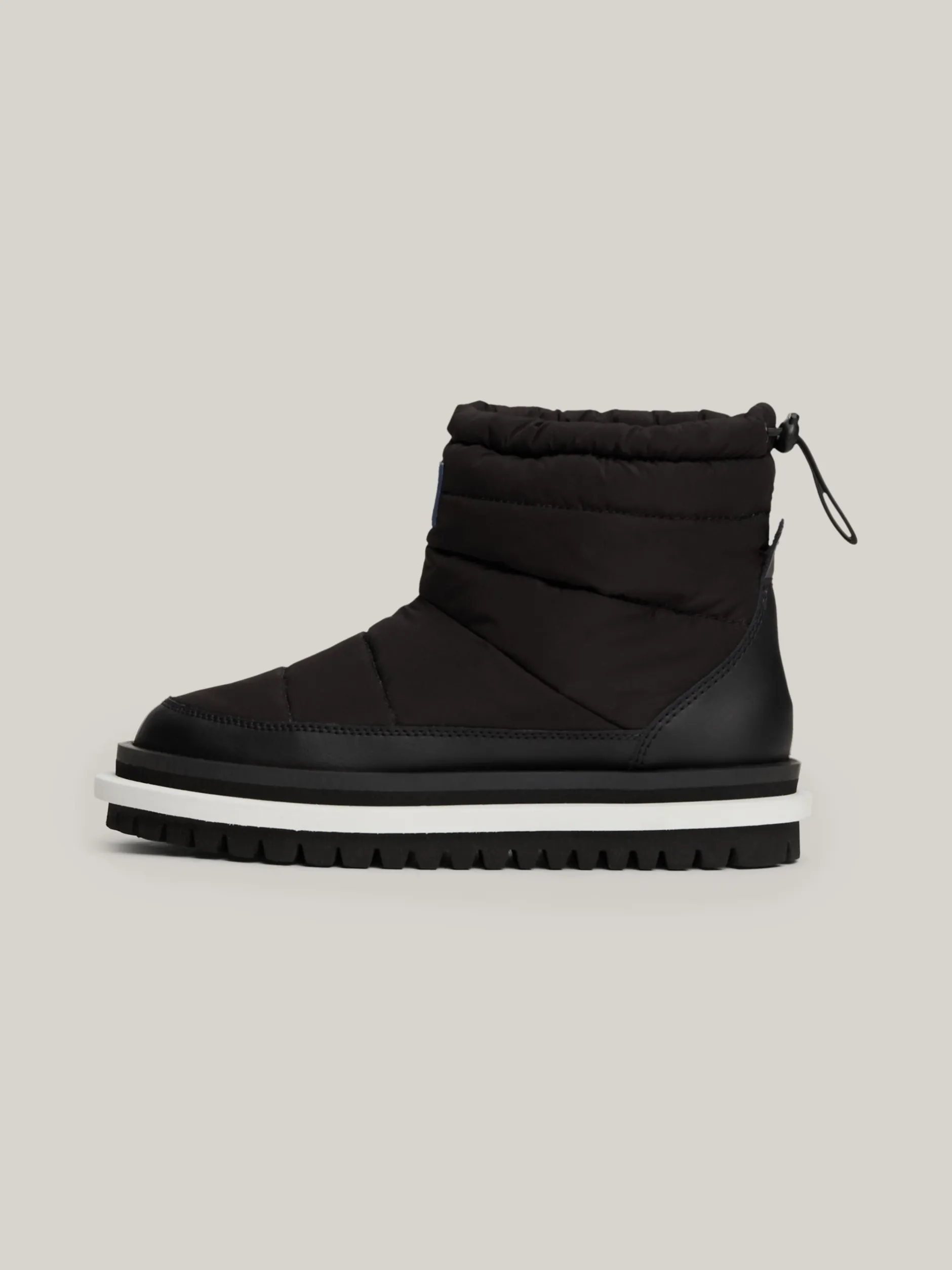 Botki Do Kostki|Botki*Tommy Hilfiger Ocieplane Buty Do Kostki Z Protektorem BLACK