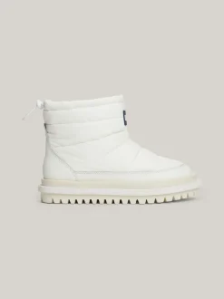 Botki Do Kostki|Botki*Tommy Hilfiger Ocieplane Buty Do Kostki Z Protektorem ECRU