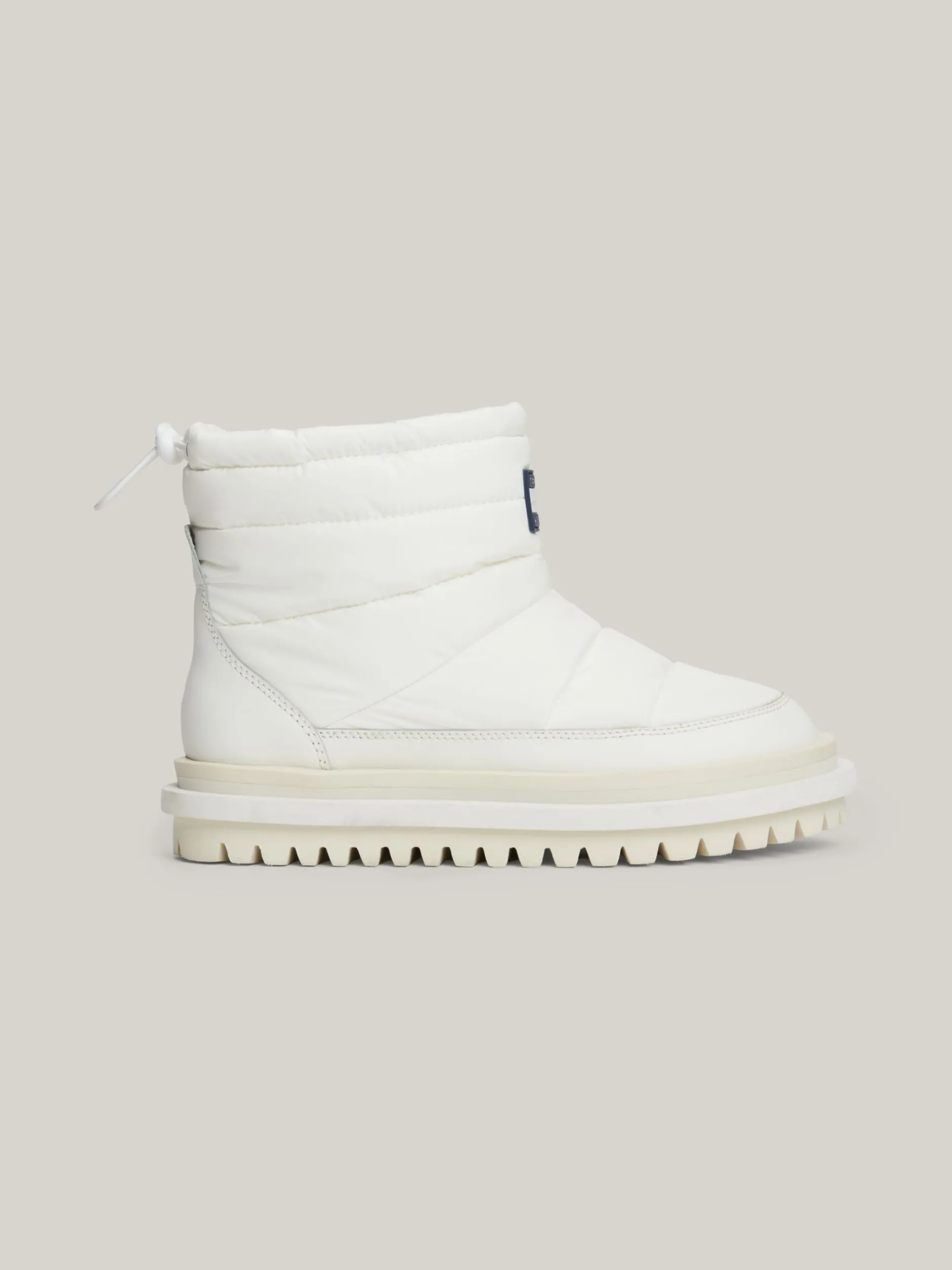 Botki Do Kostki|Botki*Tommy Hilfiger Ocieplane Buty Do Kostki Z Protektorem ECRU