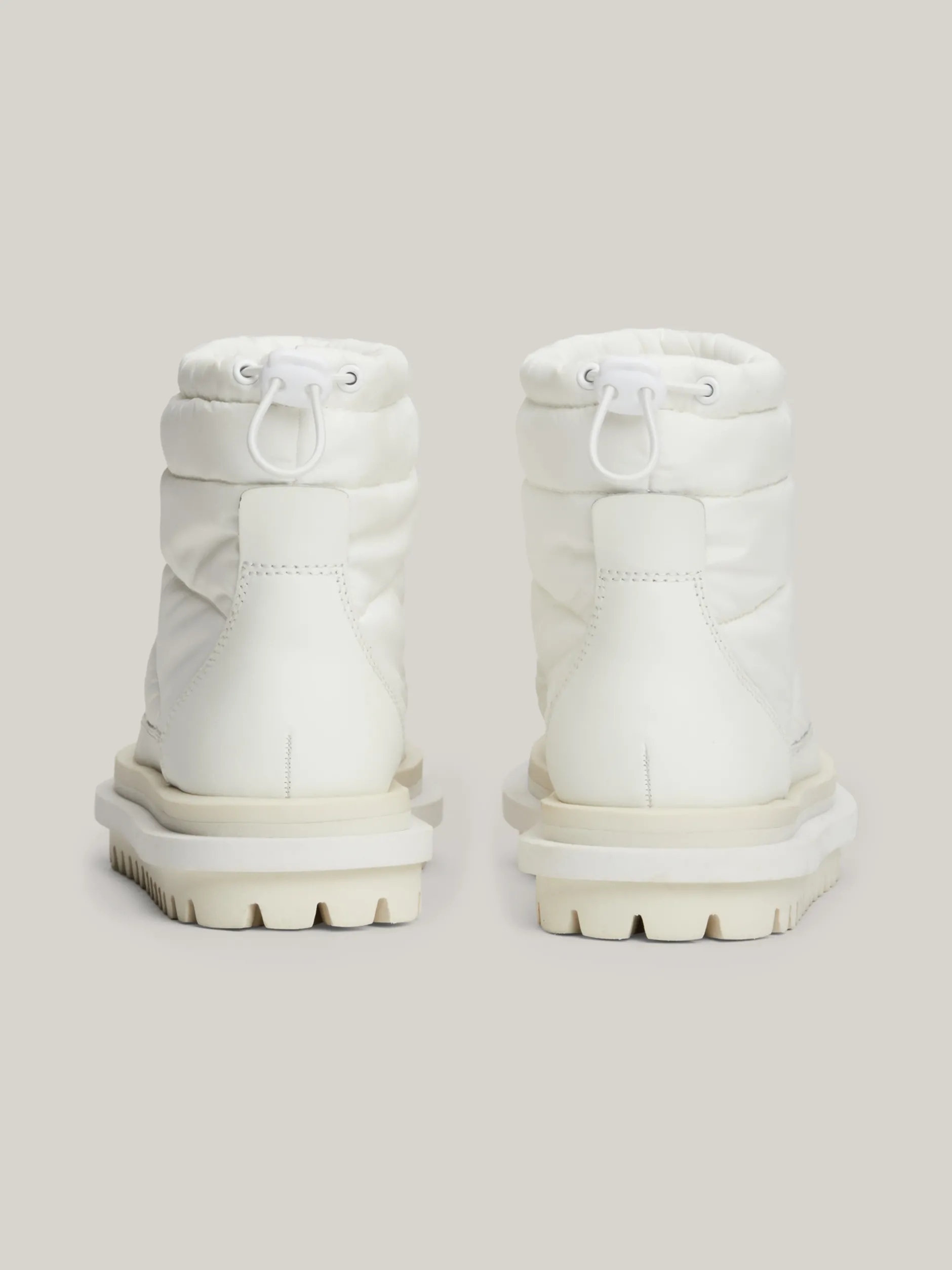 Botki Do Kostki|Botki*Tommy Hilfiger Ocieplane Buty Do Kostki Z Protektorem ECRU