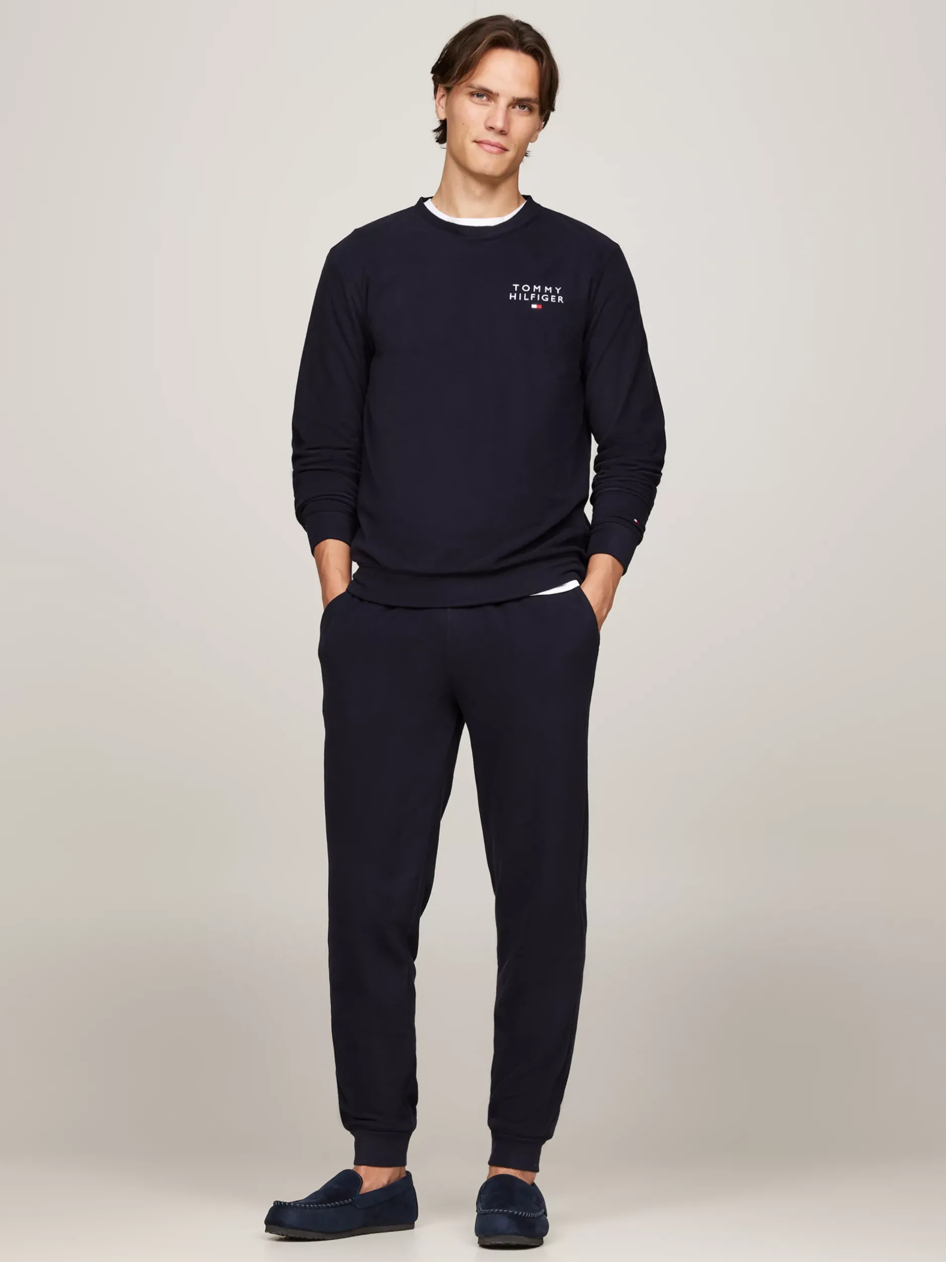 Mokasyny & Buty Żeglarskie|Buty Casual*Tommy Hilfiger Ocieplane Miękkie Mokasyny DESERT SKY