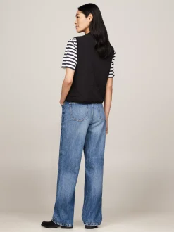 Kurtki & Płaszcze*Tommy Hilfiger Ocieplany Bezrękawnik BLACK