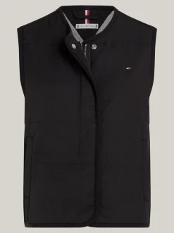 Kurtki & Płaszcze*Tommy Hilfiger Ocieplany Bezrękawnik BLACK
