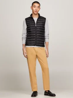 Kurtki & Płaszcze*Tommy Hilfiger Ocieplany Nieprzemakalny Bezrękawnik BLACK