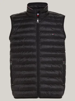 Kurtki & Płaszcze*Tommy Hilfiger Ocieplany Nieprzemakalny Bezrękawnik BLACK