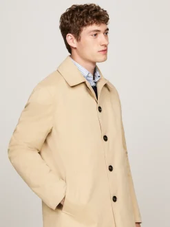 Garnitury I Kostiumy|Kurtki & Płaszcze*Tommy Hilfiger Ocieplany Płaszcz Z Kołnierzem BEIGE