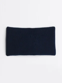 Czapki I Szaliki*Tommy Hilfiger Opaska Na Głowę Ze Skręconym Przodem DARK NIGHT NAVY